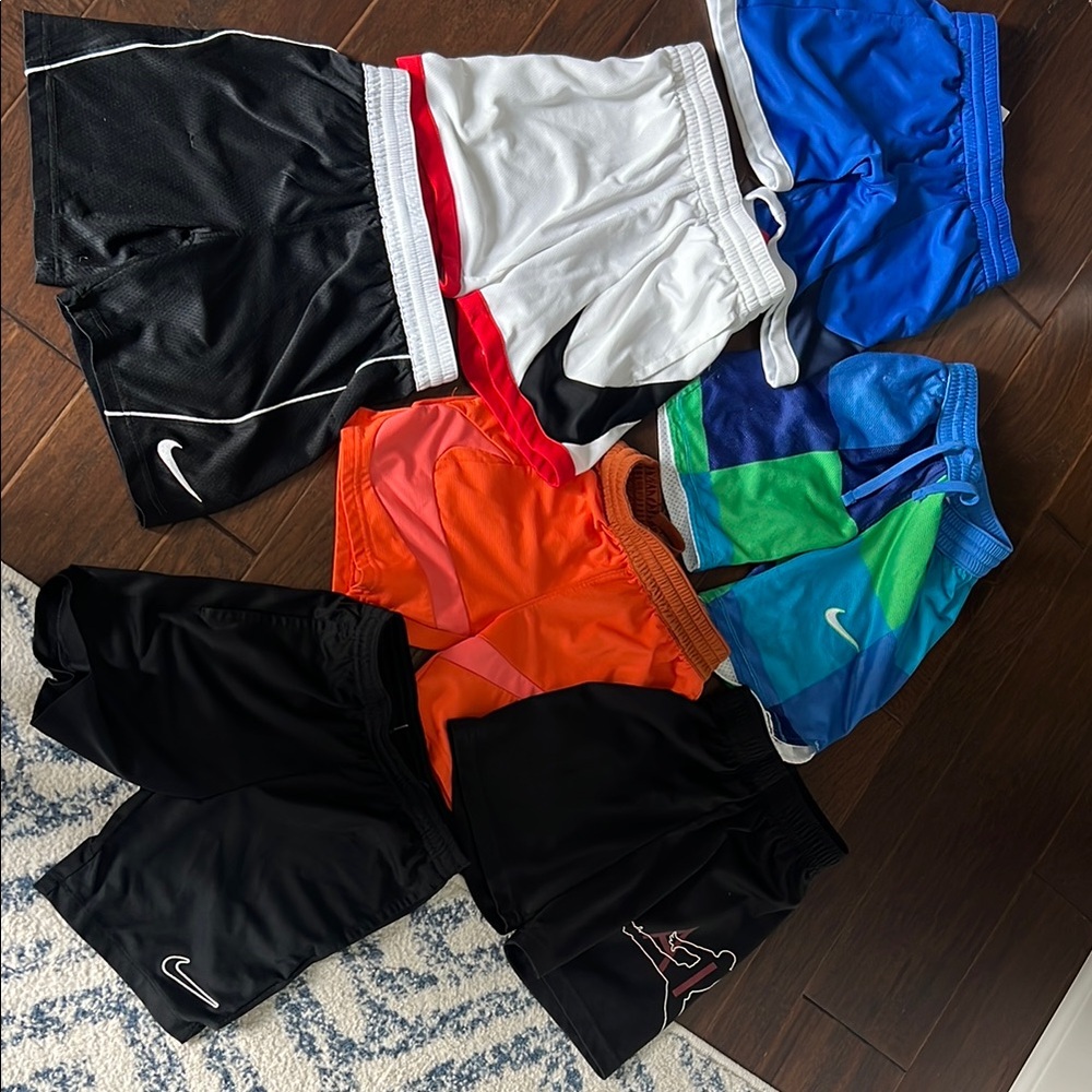 Nike Colorful Athletic Shorts Collection